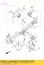 Qui puoi ordinare primavera, tensione da Yamaha , con numero parte 905064050800: