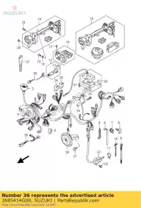 suzuki 3685414G00 fil, allumage c - La partie au fond