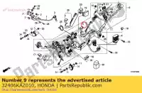 32406KAZ010, Honda, cubierta, arranque magnético honda cbr fireblade rr anf innova  super blackbird xx cb hornet f nss forza a r gl valkyrie f6c ra nt deauville v rossi fr xa vt shadow aero c2 sport fs x11 sf rw fjs silver wing d goldwing se repsol rs four twofifty black widow dc c gold aspencade rra cb, Nuevo