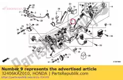 Here you can order the cover, starter magnetic from Honda, with part number 32406KAZ010: