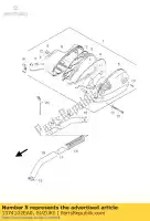 1374102EA0, Suzuki, Coperchio del filtro dell'aria suzuki ay 50 2005 2006, Nuovo