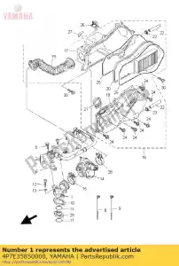 yamaha 4P7E35850000 manifold - Bottom side