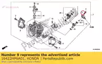 16422HP6A01, Honda, geen beschrijving beschikbaar op dit moment honda  trx 700 2008 2009 2011 2017, Nieuw