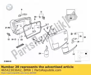 bmw 46542303642 haak - Onderkant