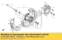 Tutaj możesz zamówić brak opisu w tej chwili od Honda , z numerem części 42620KPS900: