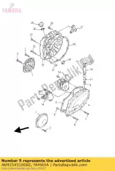 Here you can order the gasket, crankcase cover 1 from Yamaha, with part number 4KM154510000: