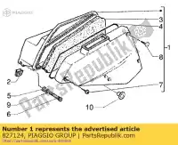 827124, Piaggio Group, Lucht.kl.koffer vespa 4t et 50 125 150 1998 2000 2002, Nieuw