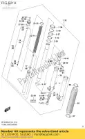 5111029F00, Suzuki, rurka wewn?trzna suzuki  dr z 400 2000 2001 2002 2003 2004 2005 2006 2007 2008 2009 2017 2018 2019, Nowy