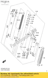 Aquí puede pedir tubo interior de Suzuki , con el número de pieza 5111029F00: