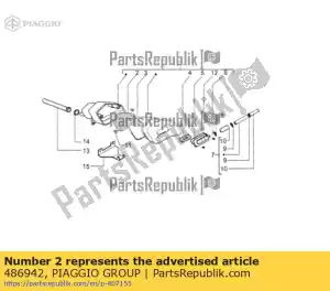 Piaggio Group 486942 filter sas - Bottom side