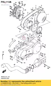 suzuki 1148805H00 coussin, cl cove - La partie au fond