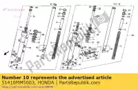 51410MM5003, Honda, nessuna descrizione disponibile al momento honda cbr 1000 1987 1988, Nuovo