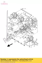 Aqui você pode pedir o carburador assy em Yamaha , com o número da peça 4DS149002100: