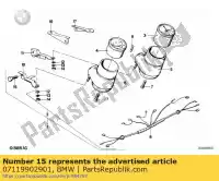 07119902901, BMW, bullone esagonale - m8x30-8.8-zns3 bmw  650 800 1000 1100 1976 1977 1978 1979 1980 1981 1982 1983 1984 1985 1986 1987 1988 1989 1990 1991 1992 1993 1994 1995 1998 1999 2000 2001 2002 2003 2004, Nuovo