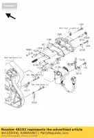 461020006, Kawasaki, rod,push kawasaki vn classic h  a g vulcan lt j limited d e f vn2000 2000 , New