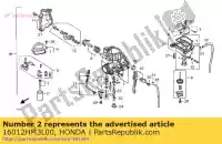 16012HM3L00, Honda, set di aghi, getto honda trx300ex fourtrax sporttrax sportrax 300 , Nuovo