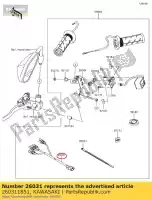 260311851, Kawasaki, harness klz1000bff kawasaki  klz 1000 2015 2016 2017 2018, New