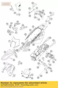 ktm 62508019200 parte inferiore parte inferiore 06 - Il fondo