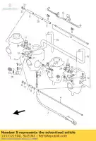 1333121E00, Suzuki, ring suzuki rf 600 900 1993 1994 1995 1996 1997 1998, New