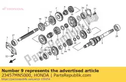 Qui puoi ordinare collare, spline, 28x da Honda , con numero parte 23457MN5000: