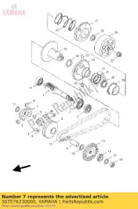 yamaha 5STE76230000 krzywka - Dół