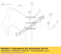 1B000812, Piaggio Group, parabrisas vespa  primavera vespa vespa primavera zapc53100 zapc53200, zapc5320001 zapc53300, zapc53302 zapca0100, zapca0102 zapca0200, zapca0202 zapcd010 zapcd020 zapm459l, zapma39l zapm81200, zapm81201, zapma1200 zapma1100, zapma1101 zapma1200, zapma1201 zapmd1100, Nuevo