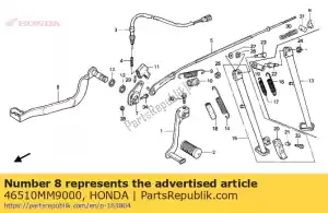 honda 46510MM9000 momenteel geen beschrijving beschikbaar - Onderkant