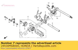 Ici, vous pouvez commander le butée comp., tambour auprès de Honda , avec le numéro de pièce 24430MS8000: