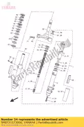 Aquí puede pedir pistón de anillo de Yamaha , con el número de pieza 5MEF31573000: