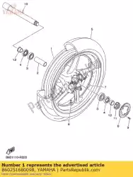 Tutaj możesz zamówić odlewane ko? O, przód od Yamaha , z numerem części B60251680098: