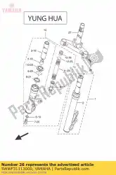 Qui puoi ordinare tappo a vite da Yamaha , con numero parte 5WWF31113000: