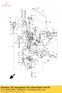 yamaha 3TJ1494F2300 jato (# 90) - Lado inferior