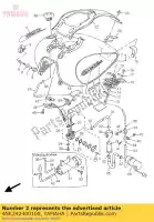 4NK242400100, Yamaha, afbeeldingenset yamaha xvz royalstar xvza 1300, Nieuw