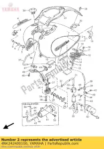 Yamaha 4NK242400100 zestaw graficzny - Dół