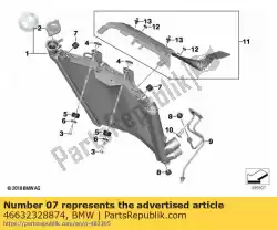 Here you can order the grommet from BMW, with part number 46632328874: