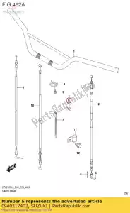 Suzuki 0940317402 braçadeira - Lado inferior