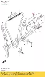 Tutaj możesz zamówić wyregulowa?, napi? Cie od Suzuki , z numerem części 1283049H00:
