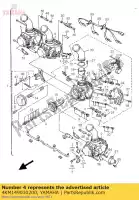 4KM149030200, Yamaha, carburetor assy 3 yamaha xj xjs diversion 900, New