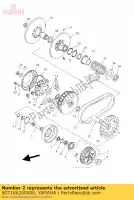 5GT166200000, Yamaha, zespó? wspornika sprz?g?a yamaha yfm 600 2000 2001, Nowy