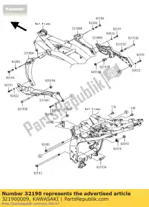 Kawasaki 321900009 dental braces - Bottom side