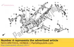 Here you can order the collar a, engine mounting from Honda, with part number 50313MCT010: