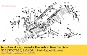 Honda 50313MCT010 collar a, engine mounting - Bottom side