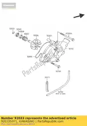 Qui puoi ordinare ring-snap ksf400a6f da Kawasaki , con numero parte 92033S071: