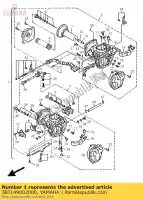 3BT149002000, Yamaha, carburateur yamaha xv s virago 535, Nieuw