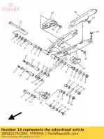 3BN2217A1000, Yamaha, Braço, retransmissão yamaha dt tdr dtr dte dtre dtx 125, Novo