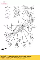 4KB855403000, Yamaha, c.d.i. unità assy yamaha yfm 350 2000 2001, Nuovo