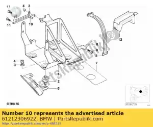 bmw 61212306922 barre - La partie au fond