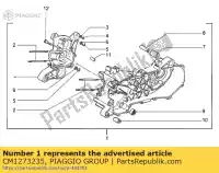 CM1273235, Piaggio Group, Conjunto de cárter aprilia derbi gilera piaggio  gp nrg nrg mc runner sr zd4te zd4vfb00, zd4vfd00, zd4vfu00, zd4vfj, zd4vz000 50 1998 2002 2003 2004 2005 2006 2007 2008 2009 2010 2011 2012 2013 2014 2016 2017 2018 2019, Nuevo