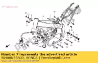 50408KZ3B00, Honda, brkt l,head hange honda cr  r crm ar cr250r 250 , New