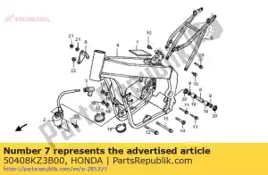 Honda 50408KZ3B00 brkt l, head hange - La partie au fond